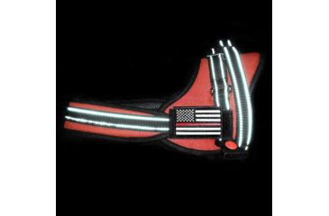 Image of Thin Blue Line Dog Harness Thin Red Line - DOG-HARN-TRL-XXXL-KIT