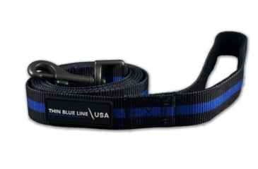 Image of Thin Blue Line Dog Leash, Standard, Thin Blue Line - TBL-BB-LEASH