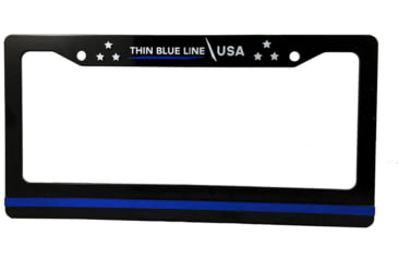 Image of Thin Blue Line License Plate Frames, TBL-AM-LPF