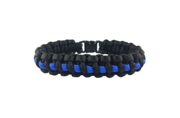 Image of Thin Blue Line Paracord Survival Bracelet, , Thin Blue Line - TBL-PARA-7