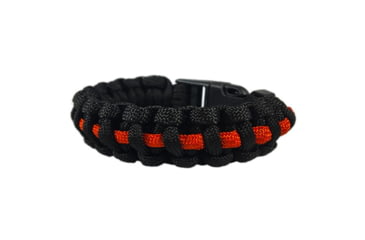 Image of Thin Blue Line Paracord Survival Bracelet, Thin Red Line - TRL-PARA-7