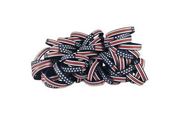 Image of Thin Blue Line Red, White, Blue American Bracelet, 8 Inch, Red/white/blue - RWB-AM-BR