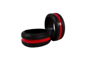 Image of Thin Blue Line Silicone Ring - Womens Thin Red Line - WOM-RING-RED-SILICONE-5
