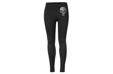 Image of Thin Blue Line Skull Leggings - Classic - TBL-LG-SKULL-XXL