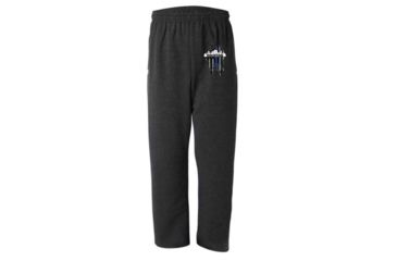 Image of Thin Blue Line Sweatpants, Houston, Charcoal - HOUSTON-TBL-SPANTS-CHARC-XXL