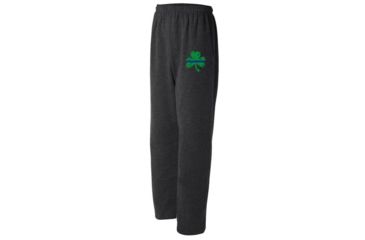 Image of Thin Blue Line Sweatpants, Shamrock, Charcoal - STPAT-TBL-SPANTS-CHARC-XXL