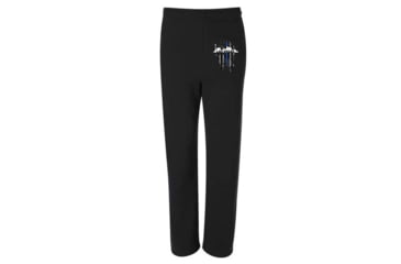 Image of Thin Blue Line Sweatpants, Vegas, Black - VEGAS-TBL-SPANTS-BLK-XXL