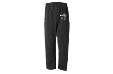 Image of Thin Blue Line Sweatpants, Vegas, Charcoal - VEGAS-TBL-SPANTS-CHARC-XXL