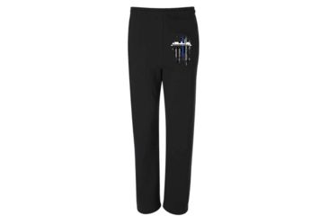 Image of Thin Blue Line Sweatpants, Wash Dc, Black - DC-TBL-SPANTS-BLK-XXL