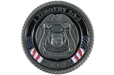 Image of Thin Blue Line Timothy Challenge Coin - COIN-TIMOTHY