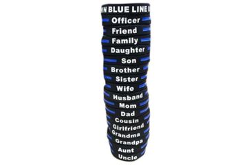Image of Thin Blue Line Usa Bracelet, 8 Inch, Thin Blue Line - TBL-USA-BR