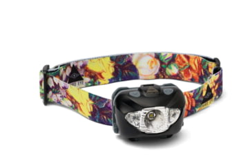 Image of Third Eye Headlamps TE14 Headlamp. Black Lamp, Floral, One Size, TE14.FL.B