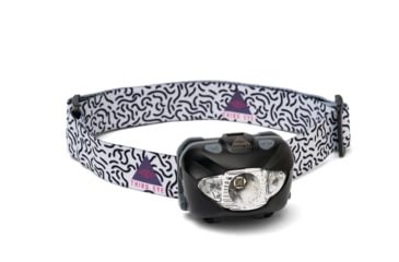 Image of Third Eye Headlamps TE14 Headlamp. Black Lamp, Lines, One Size, TE14.LIN.B