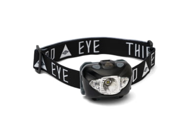 Image of Third Eye Headlamps TE14 Headlamp. Black Lamp, TE Logo, One Size, TE14.LOGO.B