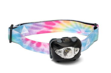 Image of Third Eye Headlamps TE14 Headlamp. Black Lamp, Tie Dye, One Size, TE14.TD.B