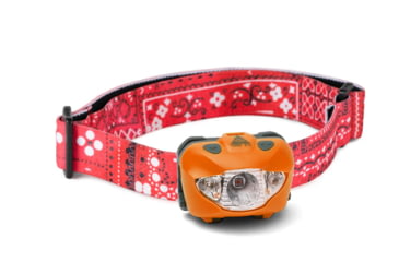 Image of Third Eye Headlamps TE14 Headlamp. Orange Lamp, Bandana, One Size, TE14.BDNA.O