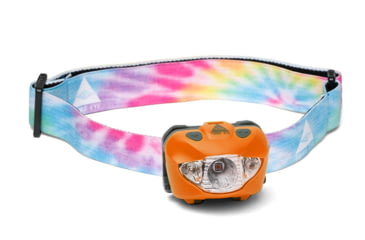 Image of Third Eye Headlamps TE14 Headlamp. Orange Lamp, Tie Dye, One Size, TE14.TD.O