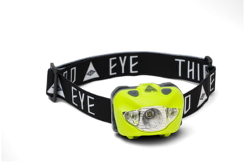 Image of Third Eye Headlamps TE14 Headlamp. Yellow Lamp, TE Logo, One Size, TE14.LOGO.Y