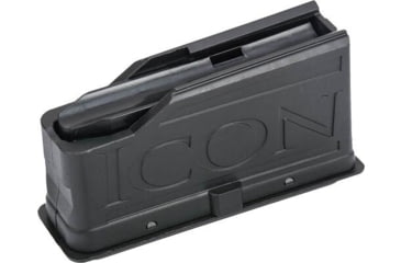 Image of Thompson Center Icon, .22-250 Remington, 3 Round Rifle Magazine, Black, 4130R