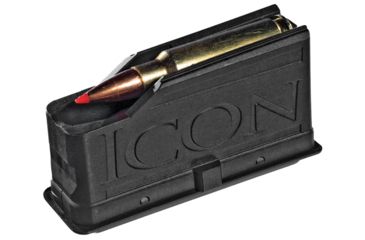Image of Thompson Center Bolt Action Magazine for Icon's Rifle, .243/6.5/.308/.30 TC, 3-Round, Black 55019801, EDEMO1