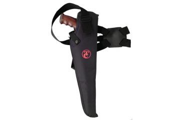 Image of Thompson Center Cordura Nylon Holster Size 14 Large Scoped Pistols Black Right Hand 9546