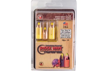 Image of Thompson Center Shockwave Super Glide Sabots Bullet, .50 Cal, 250 Grain, 15 per Package, 17008208