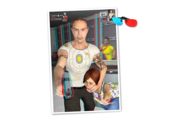 Image of Thompson Target 3D Hostage 25x38in 3D Paper Targets W/3D Glasses, 10 Pack, Multi, 2XL, 3002-10