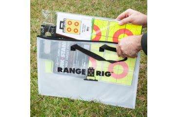 Image of Thompson Target Range Rig Water Resistant Target Carry Case w/Quick-Stand Target Stand, Multi, Large, 6464