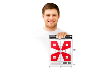 Thompson Target Scope Alignment/Sight-In 9x12 Paper Shooting Targets ...