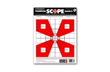 Thompson Target Scope Alignment/Sight-In 9x12 Paper Shooting Targets ...