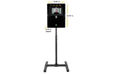 Image of THOR Station Thermal Human Observation Reader, Black/Grey, 16 x 14 inches, GT-THORStation