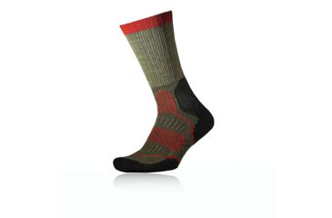 Image of Thorlos Outdoor Fanatic Mw Crew Olv Sm OFXU9118