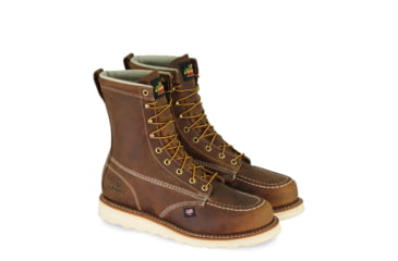 Image of Thorogood 8in American Heritage Shoes - Mens, Crazyhorse, 8, D, 814-4178 8 D