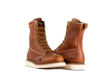 Image of Thorogood American Heritage 8in MaxWear Wedge Work Boots - Mens, Brown, 10.5/B 814-4364-10.5-B