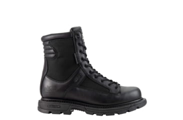 Image of Thorogood GENflex2 8in Side Zip Trooper Waterproof Boot, Black, 10.5/W 834-7991-10.5-W