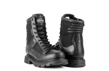 Image of Thorogood GENflex2 8in Side Zip Trooper Waterproof Boot, Black, 10.5/W 834-7991-10.5-W