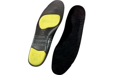 Image of Men's Ultimate Shock Absorption Footbed, Black, 11/M