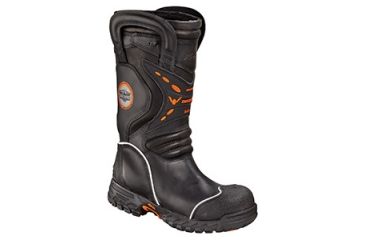 Image of Mens 14in Knockdown Elite Structural Bunker Boot, Black, 5/W