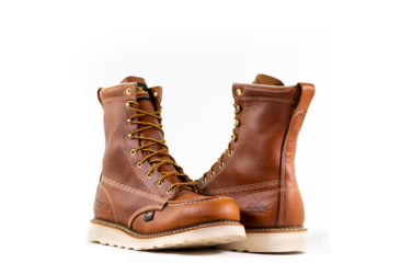 Image of Thorogood Mens American Heritage Wedges 8in Moc Toe, Brown, 12/B 814-4201-12-B
