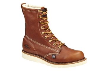 Image of Thorogood American Heritage 8in MaxWear Wedge Work Boots - Men's, Brown, 14/2E 814-4008-14-2E
