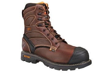 Image of Mens GENflex3 8in Waterproof Insulated Composite Toe, Brown, 14/W