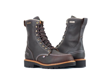 Image of Thorogood Outdoor Flyway USA Waterproof 8in Outdoor Boot - Mens,Briar Pit Stop,8.5 M, 814-4141 8.5 M