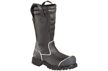 Image of Mens 14in Power HV Structural Bunker Boot, Black, 7.5/XW