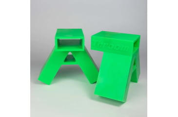 Image of Throom Targets Bounceback Plate Rack 6in Round Target Kit, Green, 11006-0116