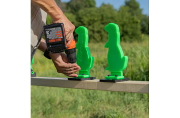 Image of Throom Targets Bounceback Prairie Dog Auto-Reset Target Starter Kit, Green, 11025-0112
