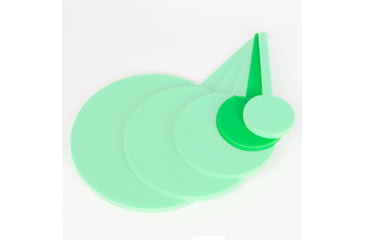 Image of Throom Targets Hangtuff 4in Round Self-Healing Target, Green, 11047-0101