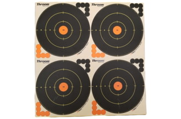 Image of Throom Targets Hangtuff Splatter Target Pack, 6 Quantity, Green, 1104945-0103-HD