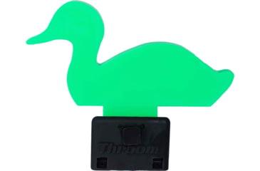 Image of Throom Targets Knockdown Duck Reactive Target Starter Kit, Green, 11071-0112