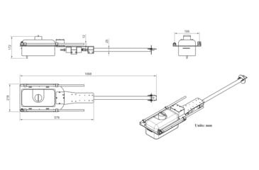 Image of Throwflame TF-19 WASP Flamethrower Drone Attachment, 4 lbs, TF-X0009348