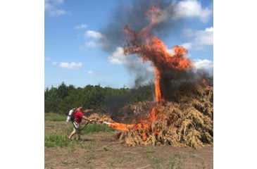 Image of Throwflame X15 Flamethrower, Brushed Aluminum, TF-X15BA